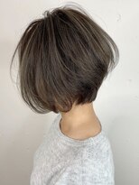 リヴ オオサカ(LIV OSAKA)&nbsp;【 LIV OSAKA 】グレージュ_ミニボブ_ハイライトカラー