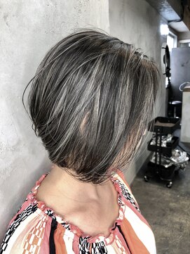 アポロ 横浜駅店(apollo) ショート×ハイライト