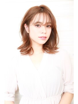 オーシャン(Ocean) [OCEAN Hair&Life]外ハネボブ☆ふわミディ☆毛先パーマ☆