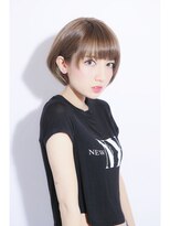 デイズ(days)&nbsp;大人かわいい丸みショートボブ小顔イルミナカラー　中村清彦