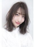 透明感溢れるアッシュカラー☆
