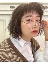 ヘアーアンドメイク シークタチカワ 立川店(Hair&Make Seek) 【SeeK 小峯】BOB × アンニュイパーマ　束感ショート