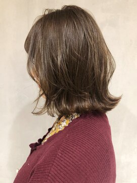 アルバム 新宿(ALBUM SHINJUKU) くびれレイヤーボブ_セミウェットウェーブ_ba266741