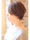 【30代40代50代】カットで決まる大人可愛いひし形ショート