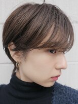 フォト 新宿(foto)&nbsp;グレーベージュ前髪パーマレイヤーカットダブルカラー髪質改善