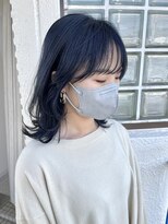 ロマーリ(LOMARLIE)&nbsp;上品ブルーブラック_大人バランス似合わせカット