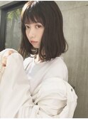 【brisa 表参道】ボブ/大人かわいい/フェザーバング