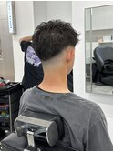 　短髪　フェード