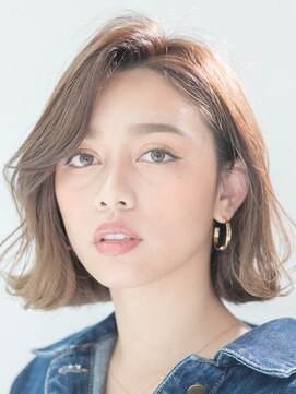 アフロディーテ ギンザ 秋葉原店(APHRODITE GINZA) 外ハネボブ/グラデーションカラー/ペールベージュ/秋葉原