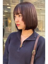 カーニバル 江古田(CARNIVAL) tominaga ウルフボブレイヤー透明感カラー