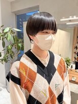【森千晶】個性派おしゃれインナーカラー×大人ショートマッシュ