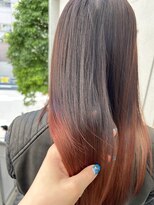 ディジョン(Dijon)&nbsp;韓国顔まわりレイヤーカットグレージュオリーブベージュブラウン