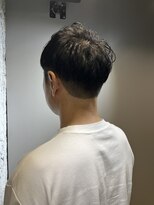 スカイブルー(Sky Blue)&nbsp;爽やかメンズツーブロック