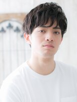 モッズヘア メン 南越谷南口店(mod's hair men) 前髪パーマダークアッシュツーブロックマッシュパーマX南越谷