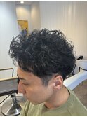 名古屋天白区梅ヶ丘30～50代メンズボリュームアップパーマ！