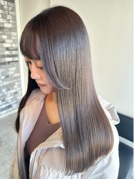 プリームヘアーホワイト(Pleame hair WHITE) ラベンダーグレージュ