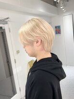 メンズペレ 渋谷(MEN'S PELE)&nbsp;ニュアンスパーマ/韓国マッシュ/スパイキーショート/渋谷