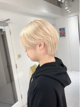 メンズペレ 渋谷(MEN'S PELE) ニュアンスパーマ/韓国マッシュ/スパイキーショート/渋谷