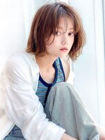 《Agu hair》カジュアルエアリーふわミディ