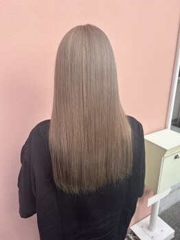 プルラビ 兵庫北店(PulRavi)の写真/【透明感を叶える☆】季節に合わせたデザインカラーは<PulRavi>へ‥*韓国風暗髪hair/インナーカラーも◎