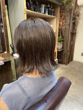 モルカ MOLU C A お手入れラクラク切りっぱなしボブ