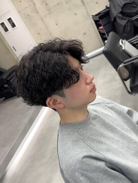 グラント(GRANT) 波巻きパーマ/センターパート/名古屋/メンズサロン