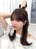 くびれミディ/顔まわりカット/くびれ巻き/レイヤーカット