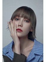 エムヘアサロン 高田馬場(M Hair Salon)&nbsp;外国人風ショートボブ×ミルクティーアッシュ【高田馬場】