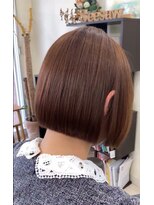 ヘアアンドネイル シーソー(Hair&Nail Seesaw)&nbsp;ツヤツヤ　ミニボブ