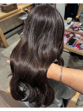 韓国ヘアレイヤーカットダブルハイライトカラー【Lapista池袋】