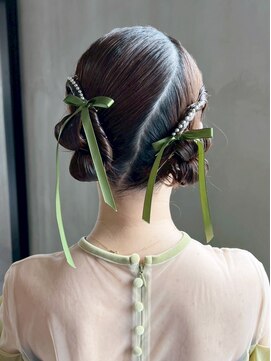 アイティー バイ アルバム 中野店(IT by ALBUM) ミディアム大人ガーリーおくれ毛前髪カット_ba575311