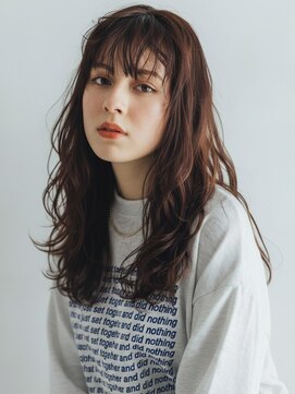 シータ 成増(THETA) ゆる巻きパーマ/20代30代40代◎ロング/前髪あり/暗髪赤羽