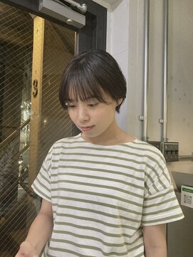 ロク 高田馬場(lok) 手櫛でまとまるショートボブ2【lok高田馬場】