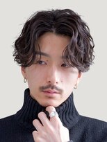 レタッチバイフィフス 大阪梅田(RETOUCH by fifth) 大阪梅田波巻きパーマツイストスパイラルパーマセンターパート◆