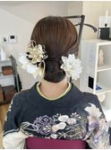 卒業式ヘアセット