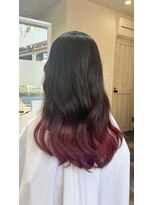 レナトゥス ヘアー オブ ネイル(Renatus Hair of Nail)&nbsp;大人かわいい暖色グラデ【新越谷/南越谷/髪質改善】