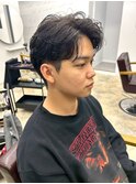 大分メンズフェザーパーマ