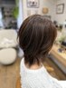 NEW!!【平日15時以降限定!!】透明感カラー+カット14300→12500円