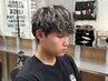 【前原指定】メンズカット+カラー￥8000