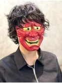 【coma中野】ウルフレイヤーウルフカット黒髪ウルフパーマ