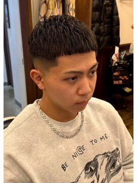ヒロギンザ 仙台本店(HIRO GINZA) 「ヒロ銀座仙台本店/武田」クロップスタイル