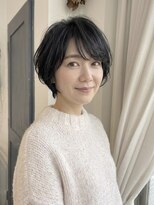 リーフ 富士店(LeaF)&nbsp;30代40代に似合う丸みショートボブ