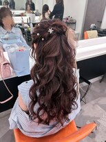 エル(elle)&nbsp;ハーフアップ