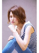 ブラッソヘア(brasso HAIR) ショートボブ×アッシュ