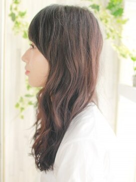 ヘアメイク ナル(hair make nalu) ヘルシーな黒髪ゆるウェーブ