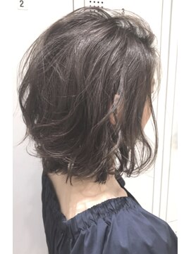 エイクス ヘア デザイン×美髪クリニック 千葉(AQs hair design) 外国人風グレージュ【AQs松尾和樹】