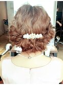 AFLOAT明日香の 二次会 ブライダル ヘアアレンジ クラシカル