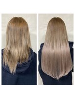 アンク クロス 新宿店(ANKHCROSS)&nbsp;《ankhcross 渡邊 悠耶》ロアエクステ60本Before &After