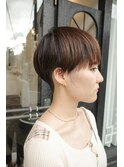 刈り上げマッシュショート