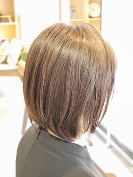 アンベント(unbent) ナチュラルハイライト/グレージュ/ボブ